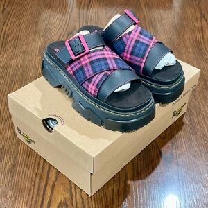 Dr. Martens Mattison Platform Slides/Sandals